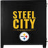 NFL Pittsburgh Steelers Team Motto Corsair 4000D Tempered Glass Mid-Tower ATX Case Skin