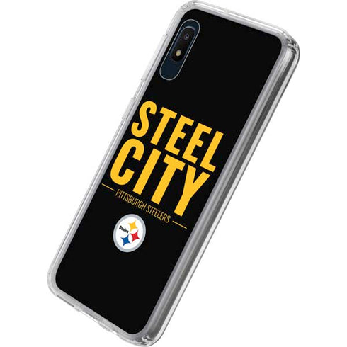 NFL Pittsburgh Steelers Team Motto Galaxy A10e Clear Case