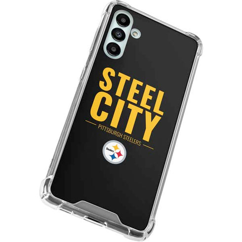 NFL Pittsburgh Steelers Team Motto Galaxy A13 5G Clear Case