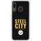 NFL Pittsburgh Steelers Team Motto Galaxy A20 Clear Case