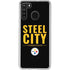 NFL Pittsburgh Steelers Team Motto Galaxy A21 Clear Case