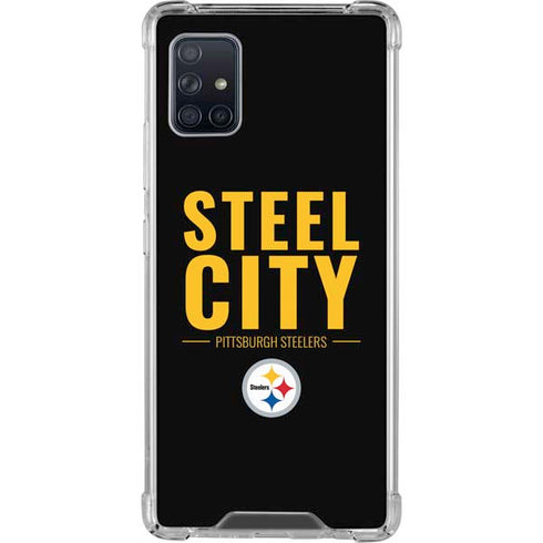 NFL Pittsburgh Steelers Team Motto Galaxy A51 5G Clear Case