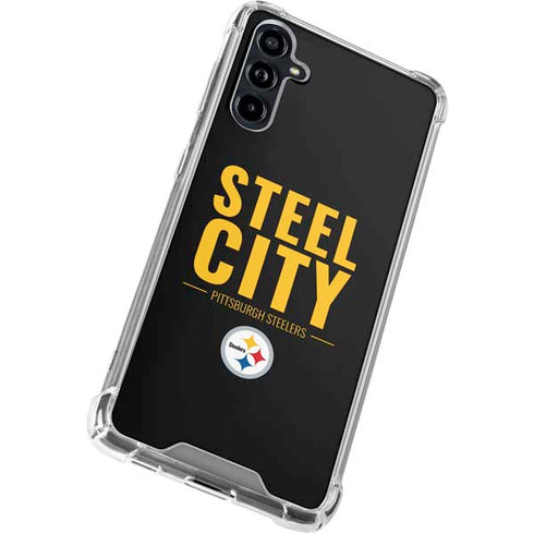 NFL Pittsburgh Steelers Team Motto Galaxy A54 5G Clear Case