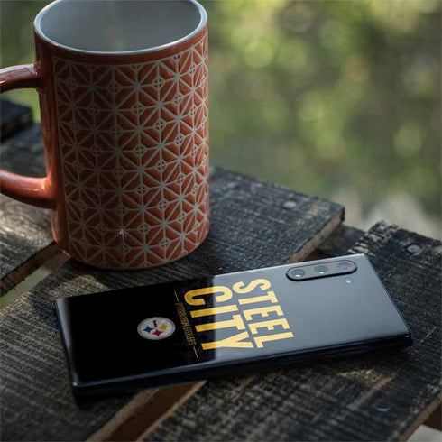 NFL Pittsburgh Steelers Team Motto Galaxy Note 10 Skin