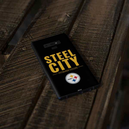 NFL Pittsburgh Steelers Team Motto Galaxy Note 9 Skin