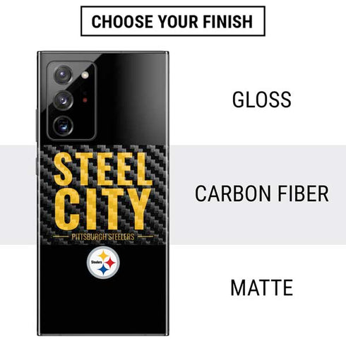NFL Pittsburgh Steelers Team Motto Galaxy Note20 Ultra 5G Skin