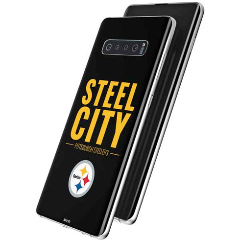 NFL Pittsburgh Steelers Team Motto Galaxy S10 Plus Skin