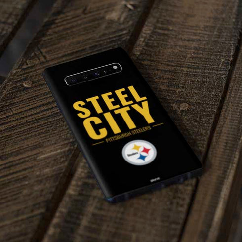 NFL Pittsburgh Steelers Team Motto Galaxy S10 Plus Skin