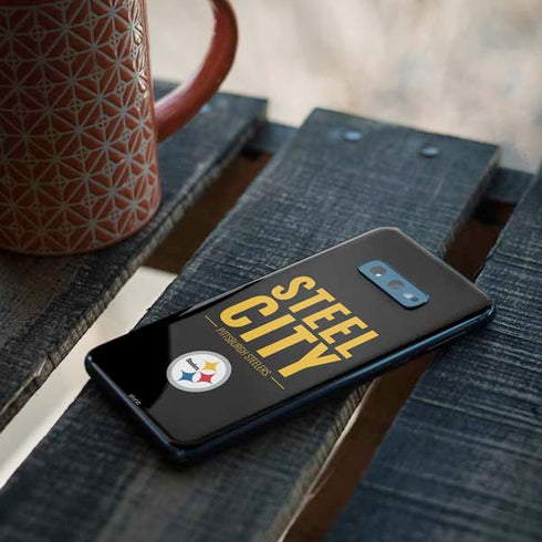 NFL Pittsburgh Steelers Team Motto Galaxy S10e Skin