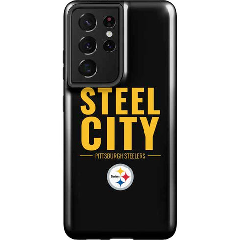 NFL Pittsburgh Steelers Team Motto Galaxy S21 Ultra 5G Pro Case