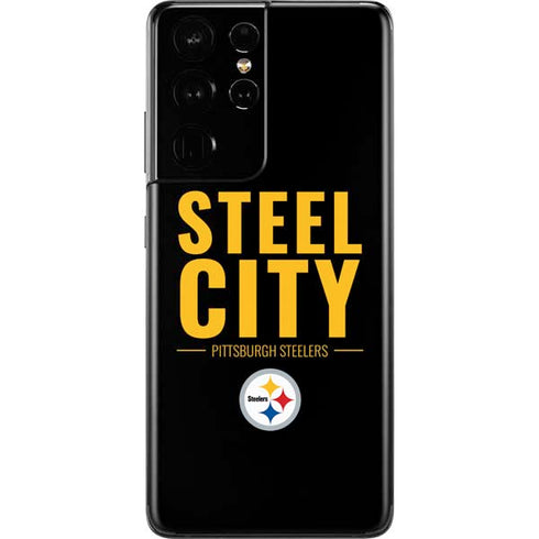 NFL Pittsburgh Steelers Team Motto Galaxy S21 Ultra 5G Skin