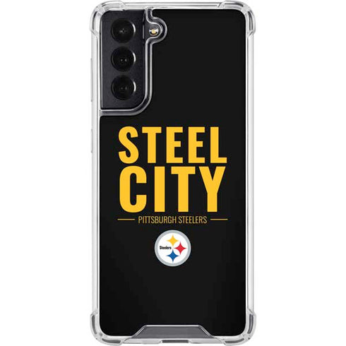 NFL Pittsburgh Steelers Team Motto Galaxy S22 Clear Case