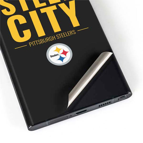 NFL Pittsburgh Steelers Team Motto Galaxy S22 Ultra Skin