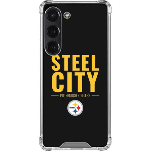 NFL Pittsburgh Steelers Team Motto Galaxy S23 Clear Case