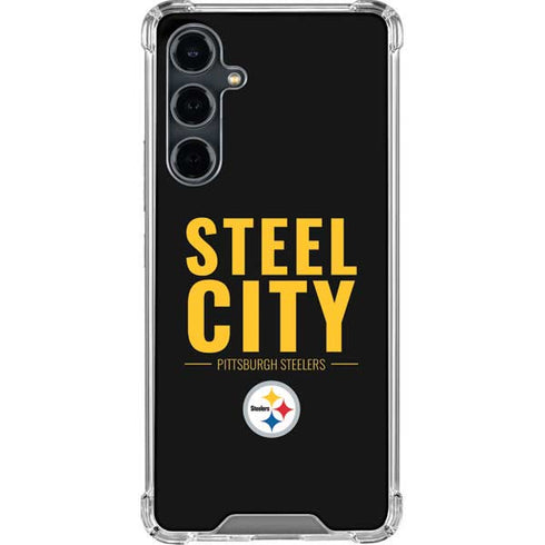 NFL Pittsburgh Steelers Team Motto Galaxy S23 FE Clear Case