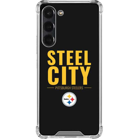 NFL Pittsburgh Steelers Team Motto Galaxy S23 Plus Clear Case