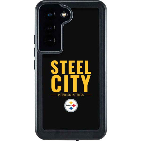 NFL Pittsburgh Steelers Team Motto Galaxy S23 Waterproof Case