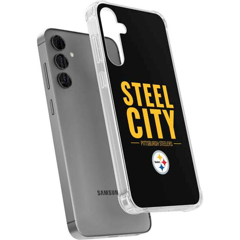 NFL Pittsburgh Steelers Team Motto Galaxy S24 Plus Clear Case