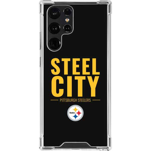 NFL Pittsburgh Steelers Team Motto Galaxy S24 Ultra Clear Case