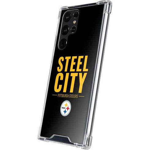 NFL Pittsburgh Steelers Team Motto Galaxy S24 Ultra Clear Case
