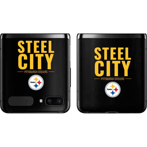 NFL Pittsburgh Steelers Team Motto Galaxy Z Flip Skin