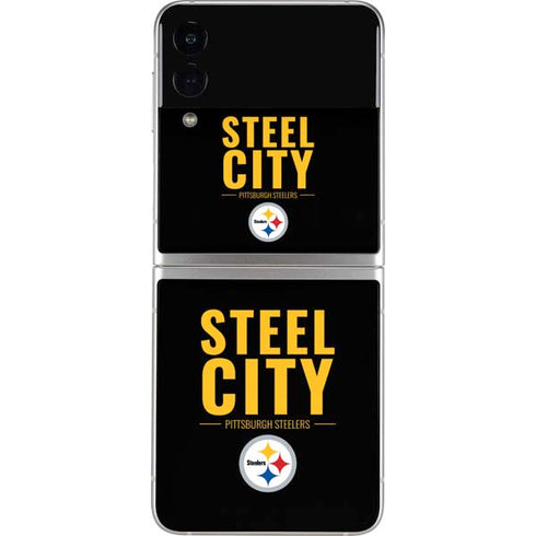 NFL Pittsburgh Steelers Team Motto Galaxy Z Flip3 5G Skin