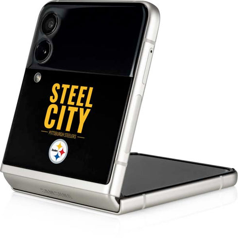 NFL Pittsburgh Steelers Team Motto Galaxy Z Flip4 5G Skin