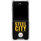 NFL Pittsburgh Steelers Team Motto Galaxy Z Flip5 5G Clear Case