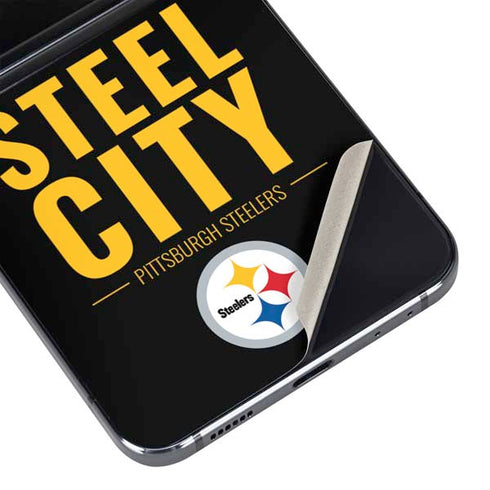 NFL Pittsburgh Steelers Team Motto Galaxy Z Flip5 5G Skin