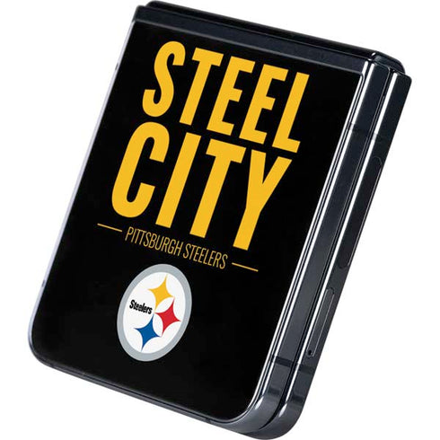 NFL Pittsburgh Steelers Team Motto Galaxy Z Flip5 5G Skin