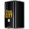 NFL Pittsburgh Steelers Team Motto Galaxy Z Fold4 5G Clear Case