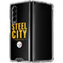 NFL Pittsburgh Steelers Team Motto Galaxy Z Fold4 5G Clear Case