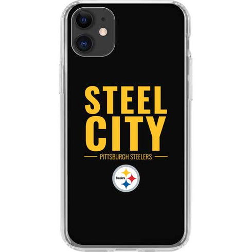 NFL Pittsburgh Steelers Team Motto iPhone 11 Clear Case
