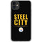NFL Pittsburgh Steelers Team Motto iPhone 11 Clear Case