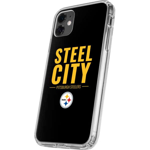 NFL Pittsburgh Steelers Team Motto iPhone 11 Clear Case