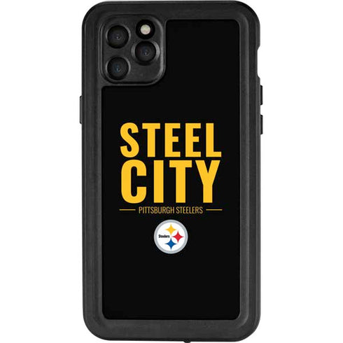 NFL Pittsburgh Steelers Team Motto iPhone 11 Pro Max Waterproof Case