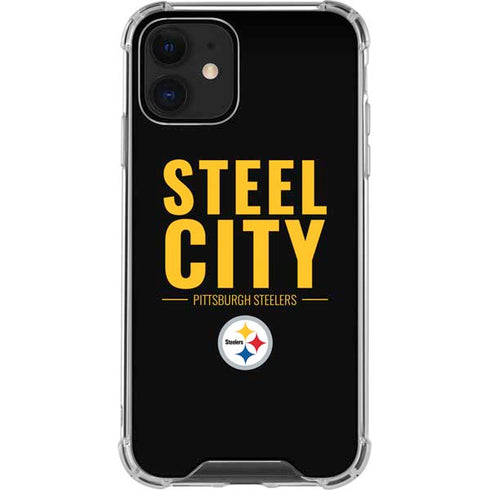 NFL Pittsburgh Steelers Team Motto iPhone 12 Mini Clear Case