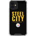 NFL Pittsburgh Steelers Team Motto iPhone 12 Mini Clear Case