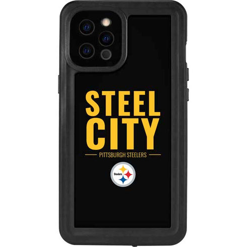NFL Pittsburgh Steelers Team Motto iPhone 12 Pro Max Waterproof Case