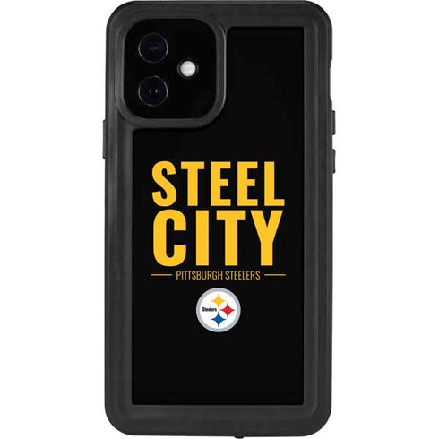 NFL Pittsburgh Steelers Team Motto iPhone 12 Waterproof Case