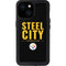 NFL Pittsburgh Steelers Team Motto iPhone 13 Mini Waterproof Case