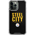 NFL Pittsburgh Steelers Team Motto iPhone 13 Pro Max Clear Case