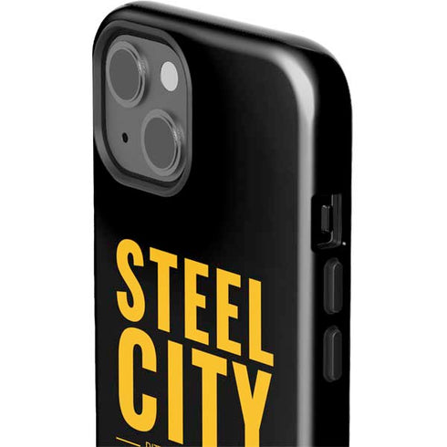 NFL Pittsburgh Steelers Team Motto iPhone 15 Plus Impact Case