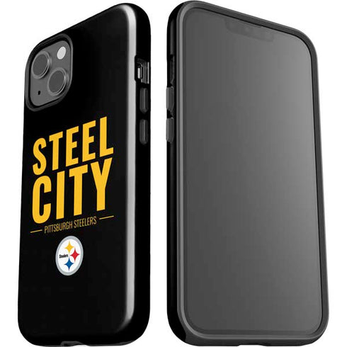 NFL Pittsburgh Steelers Team Motto iPhone 15 Plus Impact Case