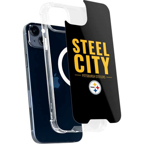NFL Pittsburgh Steelers Team Motto iPhone 15 Plus MagSafe Case