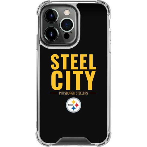 NFL Pittsburgh Steelers Team Motto iPhone 15 Pro Clear Case