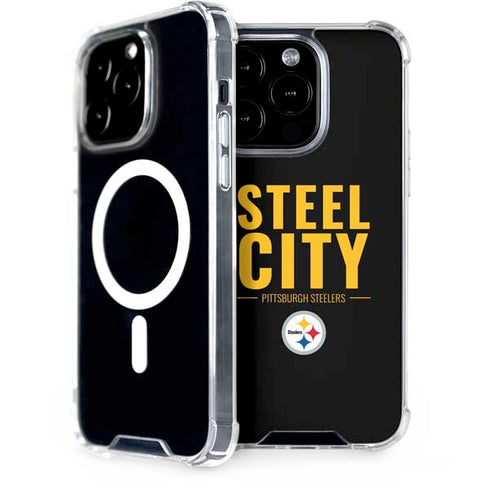 NFL Pittsburgh Steelers Team Motto iPhone 15 Pro MagSafe Case