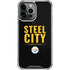 NFL Pittsburgh Steelers Team Motto iPhone 15 Pro Max Clear Case