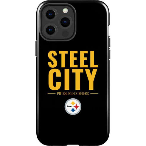 NFL Pittsburgh Steelers Team Motto iPhone 15 Pro Max Impact Case