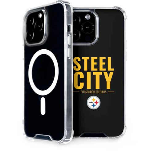 NFL Pittsburgh Steelers Team Motto iPhone 15 Pro Max MagSafe Case
